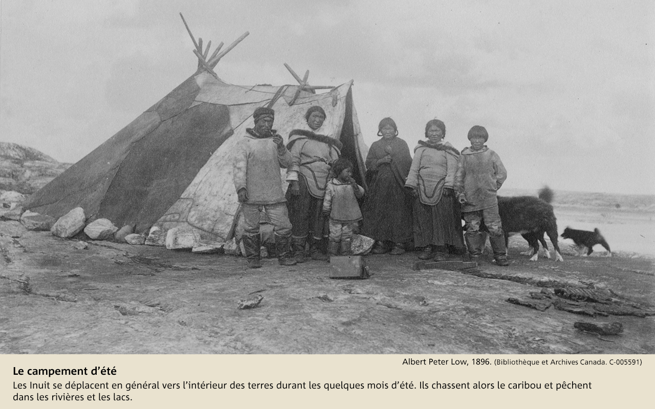 Le campement d'été