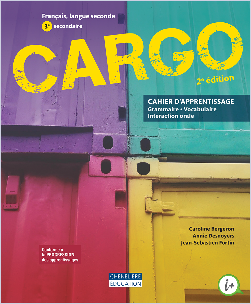 Couverture de Cargo, 3e secondaire