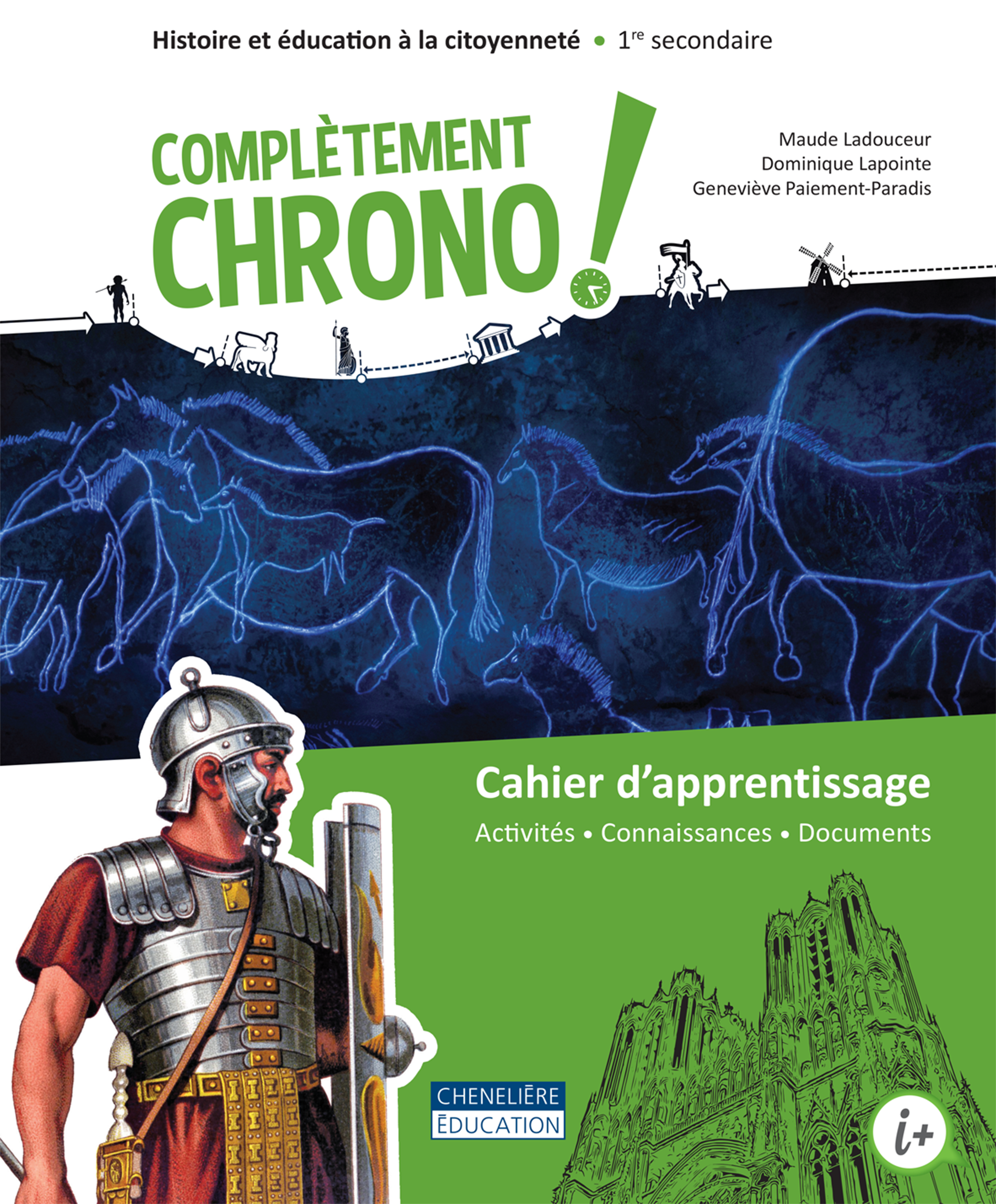 Couverture du cahier d'apprentissage - 1re secondaire