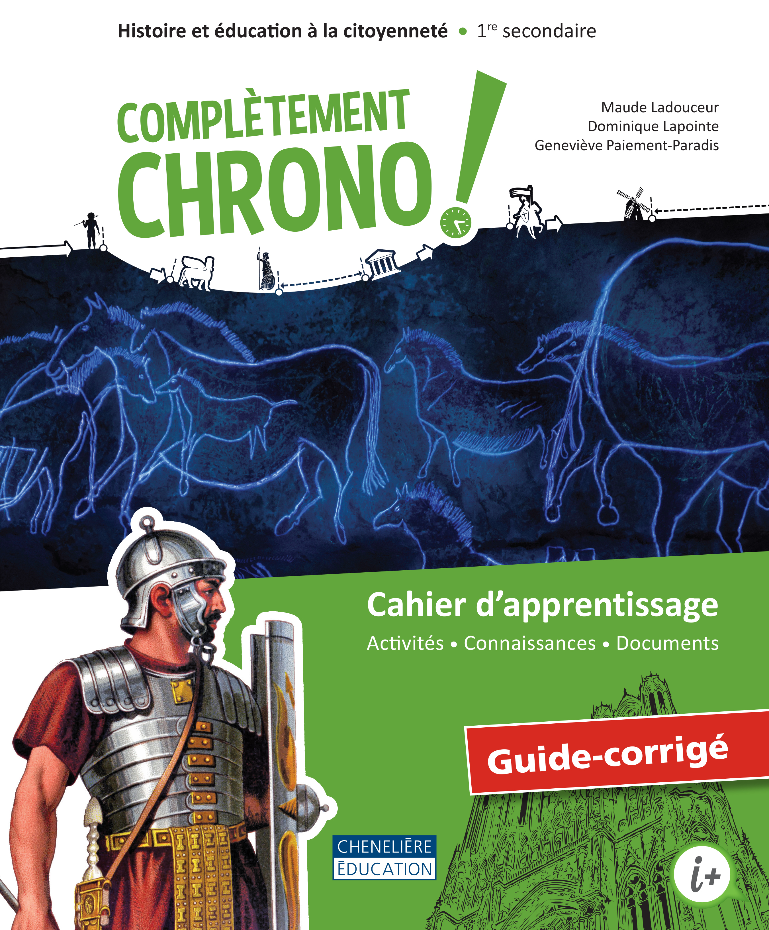 Couverture du Guide-corrigé - 1re secondaire