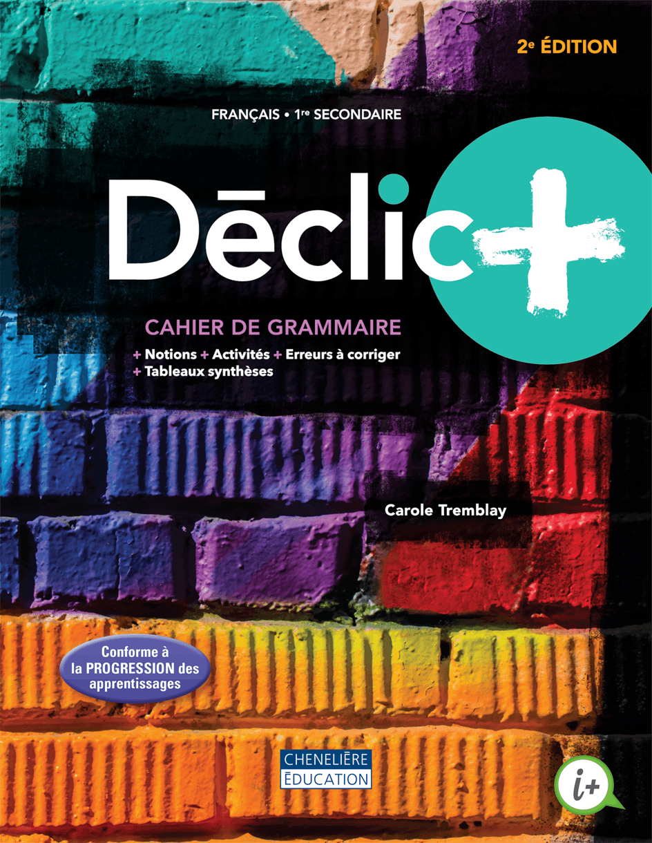 Couverture de Déclic +, 1er secondaire