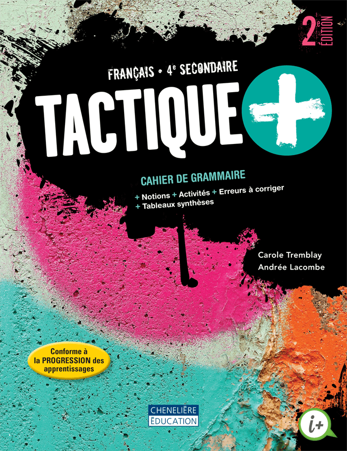 Couverture de Tactique+, 4e secondaire