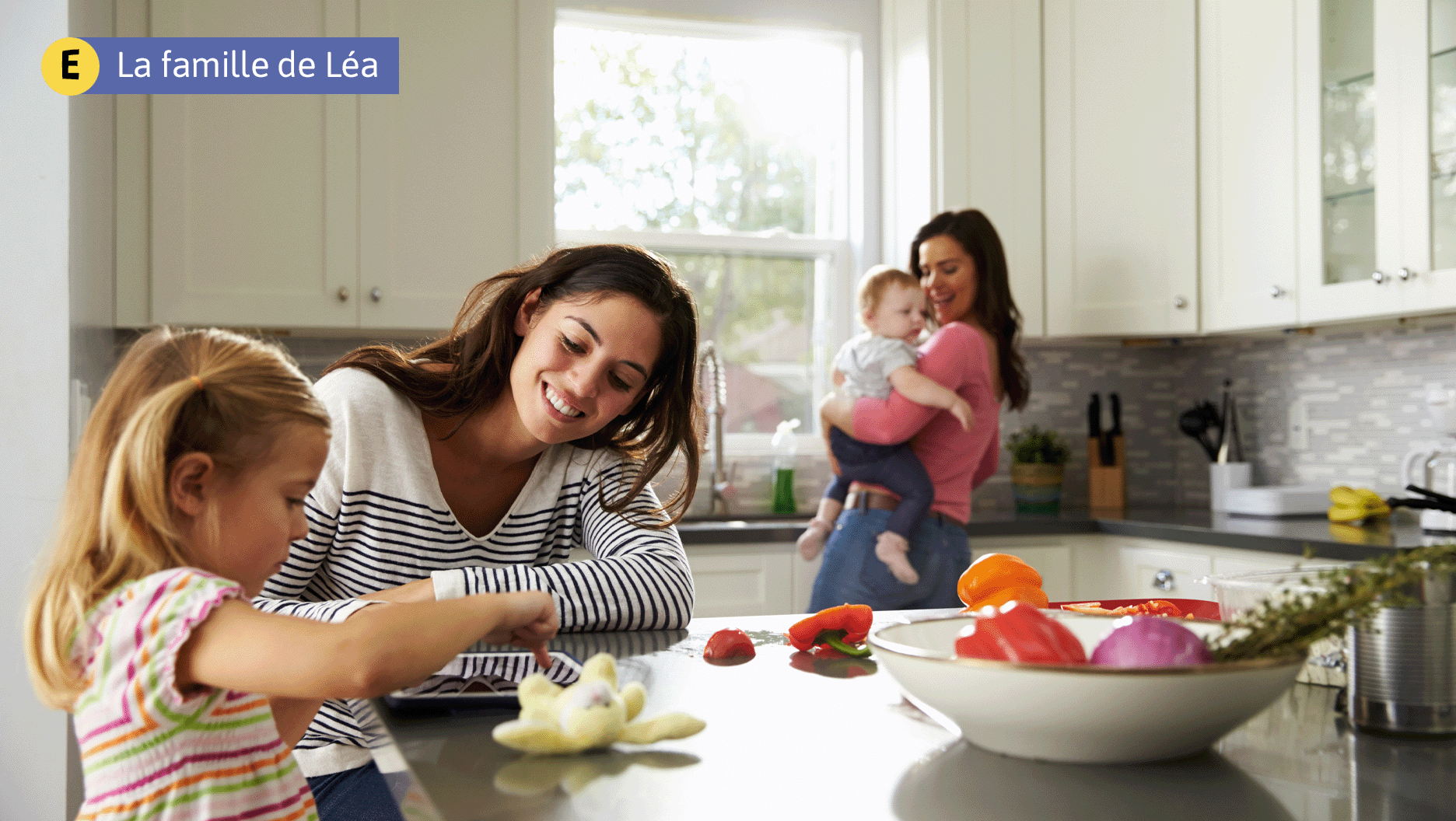 E. La famille de Léa