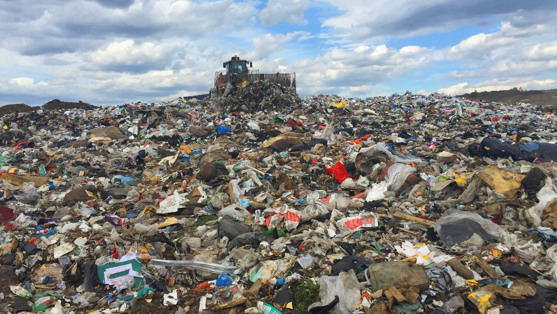 Une photo du site d’enfouissement de Lachenaie, situé près de Montréal.