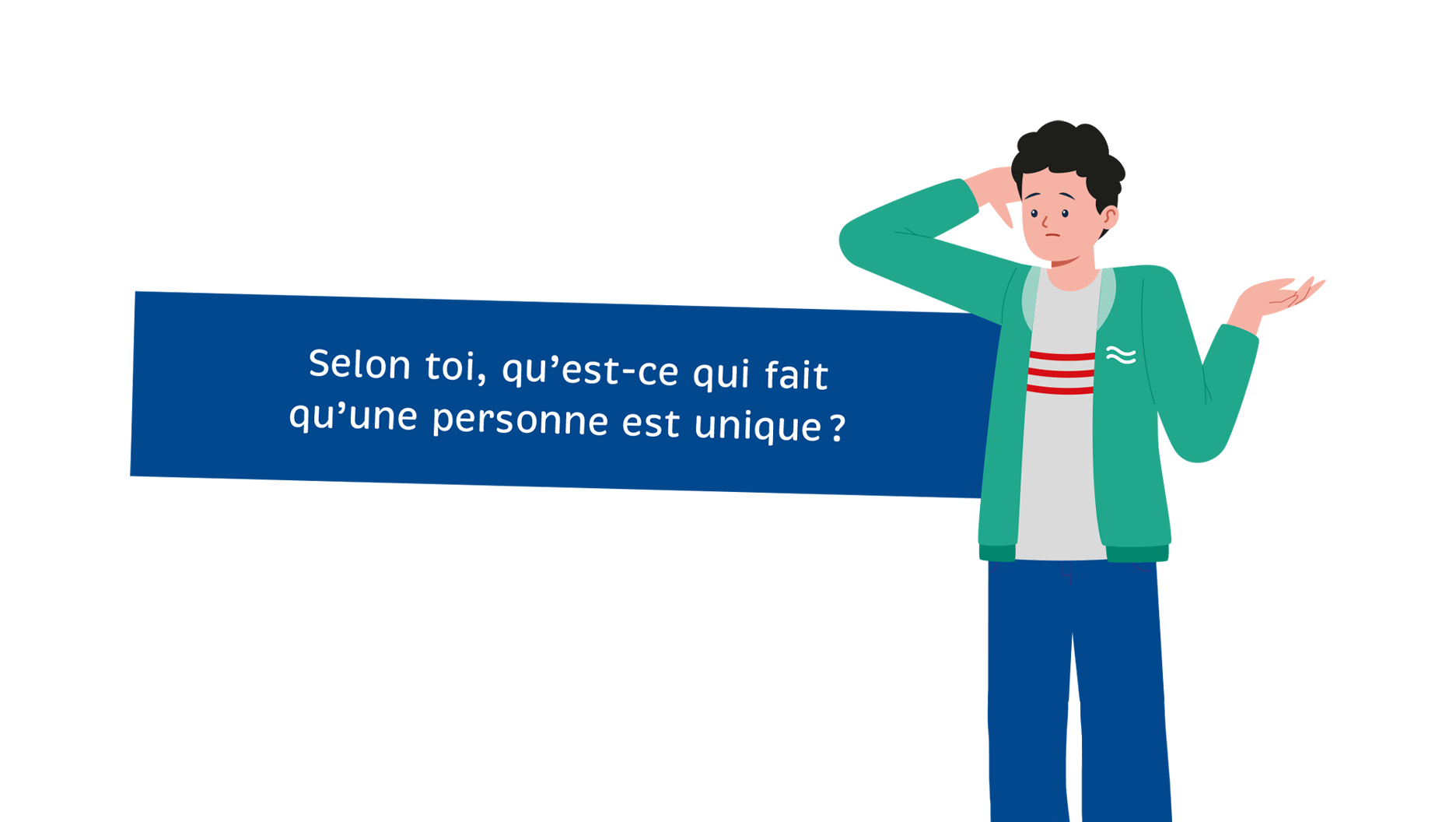 Selon toi, qu’est-ce qui fait qu’une personne est unique?