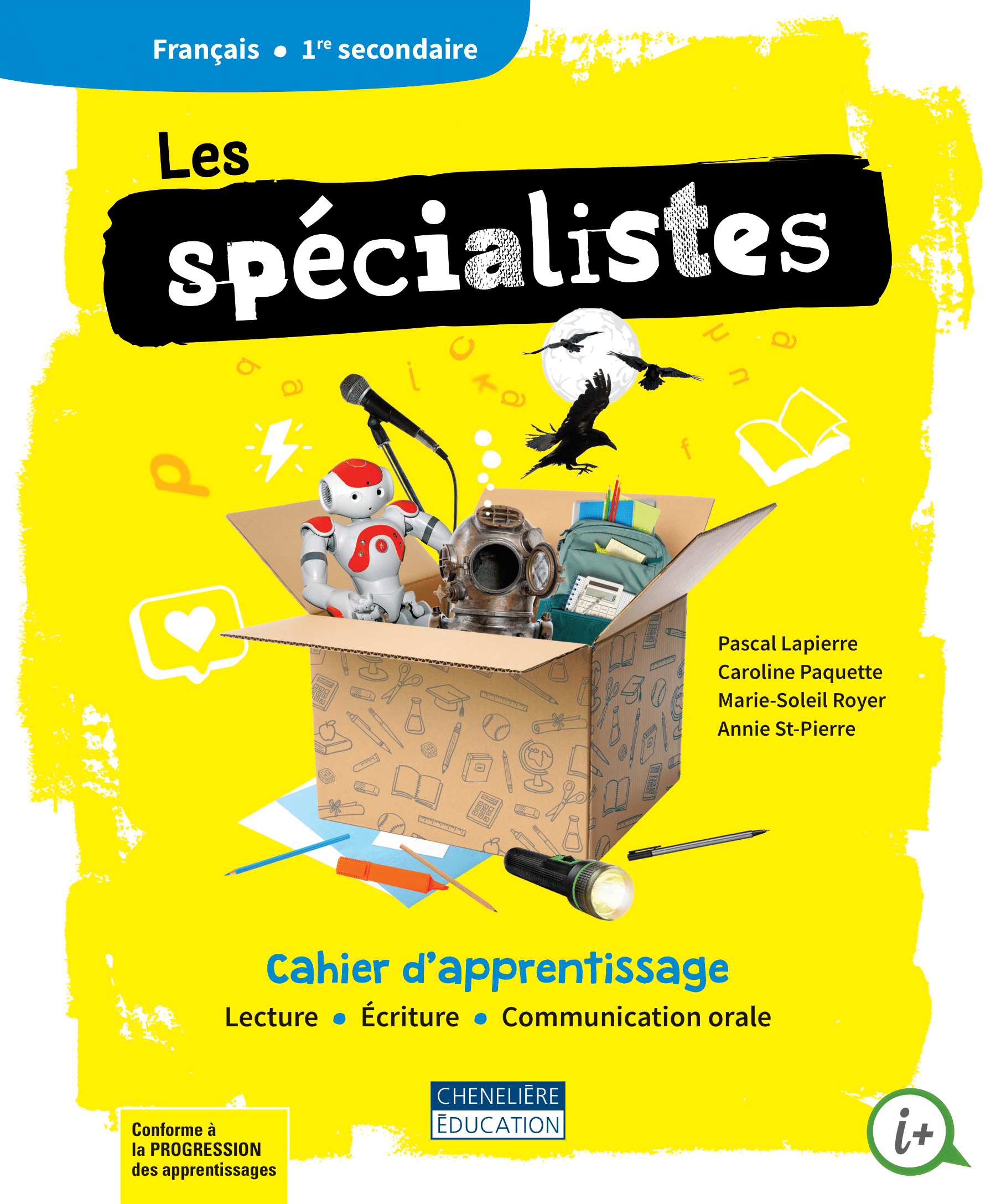 Couverture de Les Spécialistes 1re secondaire